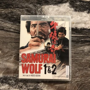 Samurai Wolf 1 & 2 Blu-ray Like New Hideo Gosha Samurai Violent Action - Picture 1 of 8