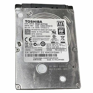 Toshiba 320GB SATA Hard Disk 2.5" MQ01ACF032 Refurbished Internal Notebook - Picture 1 of 2