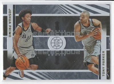 #19 2021-22 Panini Illusions Rookie Reflections Joshua Primo / Tony Parker - Image 1 of 2