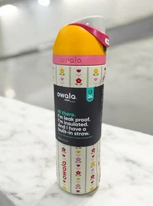 Owala FreeSip Water Bottle / Flower Crown Mother's Day Drop / 24oz - Picture 1 of 6