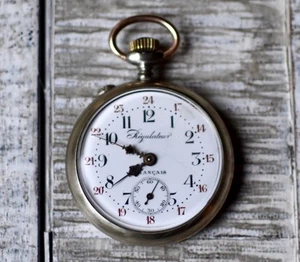 Antique Swiss Pocket Watch Regulator Roskopf Collectable Watch - Picture 1 of 7
