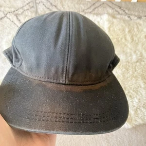 H&M Hat Cap Black One Size Adjustable Solid Blank Stained - Picture 1 of 7