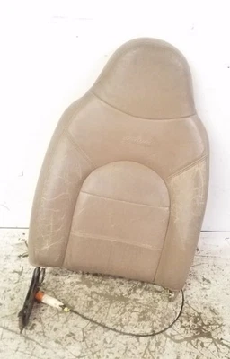 Коричневая кожа переднее правое пассажирское сиденье сзади | Подходит для Ford F250 F350 1999-2000 годов выпуска - Изображение 1 из 4