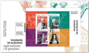 New Zealand - 2022 First Day Cover - Women In Science - Miniature Sheet - Picture 1 of 1
