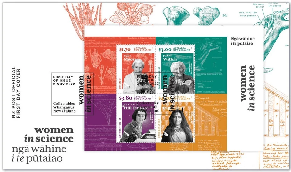 New Zealand - 2022 First Day Cover - Women In Science - Miniature Sheet - Image 1 of 1