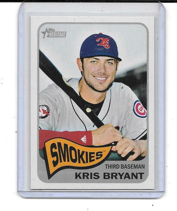 2014 HERITAGE MINOR LEAGUE KRIS BRYANT RC ROOKIE CARD CUBS - Image 1 of 1