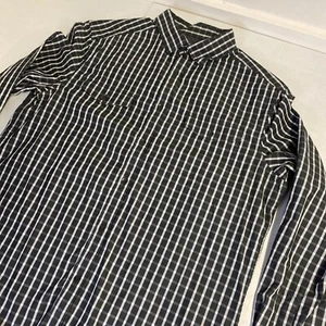 Kenneth Cole Reaction Men's Long Sleeve Button Down Plaid Shirt Size Large  - Picture 1 of 21