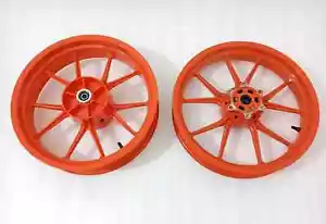 Nos Front And Rear Wheel Rim Set Fits For KTM Duke 390 |Fit For - Picture 1 of 23