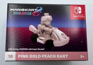 McDonald’s 2024 Nintendo Switch Mario Kart 8 Deluxe Princesa Melocotón Oro Rosa Juguete - Imagen 1 de 3