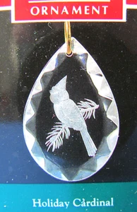 1990 Hallmark Miniature Ornament HOLIDAY CARDINAL - Picture 1 of 7