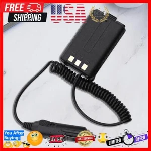12V Car Charger Battery Eliminator for Dual Band Radio UV5R 5RA 5RE - Zdjęcie 1 z 5