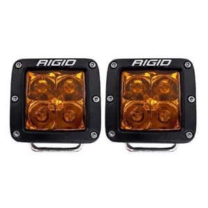 Rigid 20252 for D-Series Spot W/ Amber PRO Lens (Pair) - Picture 1 of 6
