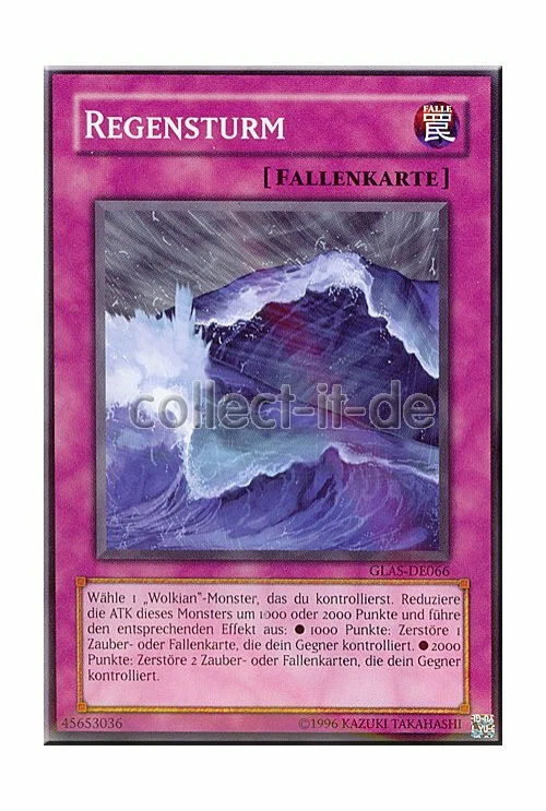 Yugioh GLAS-DE066 Regensturm - Unlimitiert - Bild 1 von 1