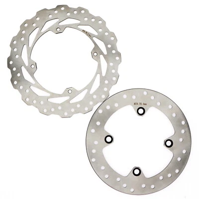 New Front & Rear Brake Disc Rotors For HONDA XR250R XR 250R 1991-2004 - Image 1 of 2
