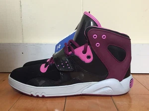 ADIDAS JUNIOR ROUNDHOUSE MID SCHWARZ MAGENTA MÄDCHEN KINDER GS GRÖSSE 4-7 Y G48932 - Bild 1 von 4