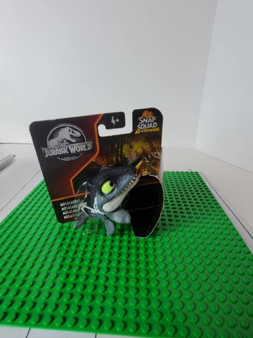 NEW Jurassic World Snap Squad Mosasaurus Dinosaur Mattel Mosasaurus SNAP SQUAD Cover