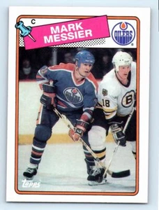 1988-89 Topps Mark Messier Edmonton Oilers #93 - Picture 1 of 2