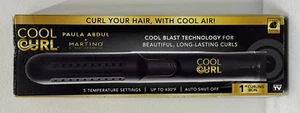 NEW Cool Curl 1" Curling Iron by Paula Abdul & Martino Cartier, As Seen On TV - Picture 1 of 5