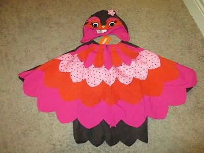 NWT/NEW GYMBOREE HALLOWEEN COSTUME 2T 2 BABY TODDLER BROWN/PINK/ORANGE OWL - Image 1 of 4