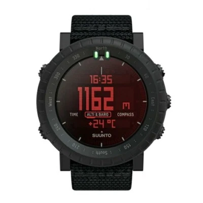 Suunto Core Alpha Stealth Outdoor Sport Black Men's Watch SS050504000 NEW - image 1 of 3