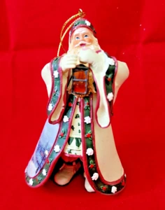 Thomas Kinkade Old World Santa Figurine Dawn of Christmas Day Santa 2003 *READ* - Picture 1 of 10