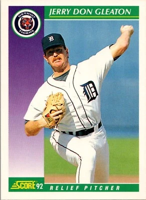 1992 Score Baseball - #375 Jerry Don Gleaton - Image 1 of 2