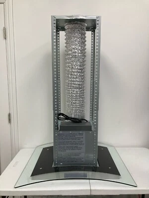 30 IN. ISLAND MOUNT RANGE HOOD (NO CHIMNEY OPEN BOX) STAINLESS STEEL GLASS VISOR - Image 1 of 4