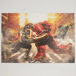 Marvel Age of Ultron Postkarte MCU Incredible Ultron Incredible Hulk - Bild 1 von 2