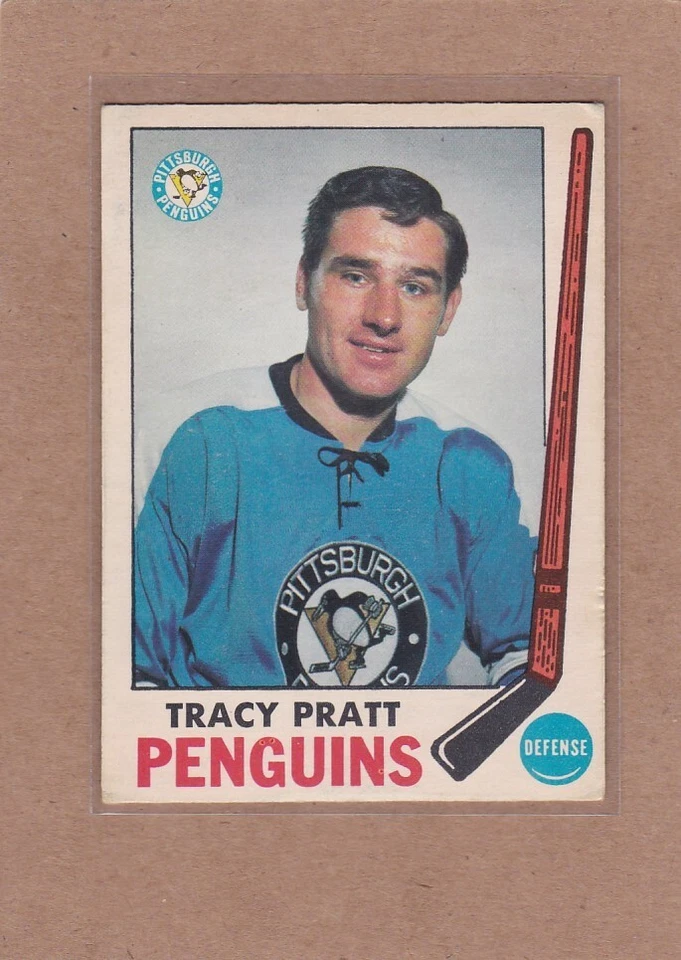 1969-70 O PEE CHEE HOCKEY TRACY PRATT ROOKIE #111 PENGUINS VGEX *A29461 - Image 1 of 1