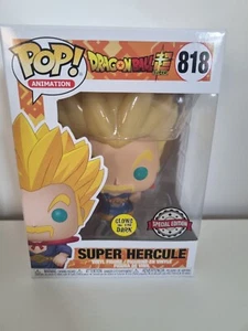 Funko Pop! Vinyl Dragon Ball Z Super Hercule Glow In The Dark #818 - Picture 1 of 6