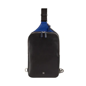 DUDU Leder Schlinge Tasche, Brusttasche für Herren, elegante Nappa Umhängetasche mit Tisch - Bild 1 von 25