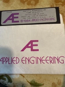 Applied Engineering AppleWorks Time Utility for Timemaster II & H.O. v1.3 - Picture 1 of 2