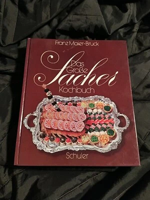 GERMAN COOKBOOK DAS GROSSE SACHER KOCHBUCH AUSTRIAN CUISINE BY FRANZ MAIER BRUCK - Image 1 of 4