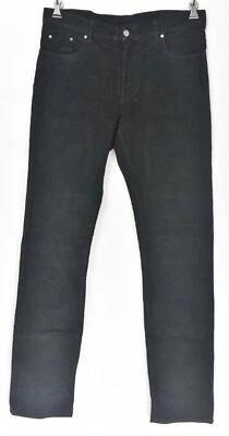 NWT VERSACE COLLECTION Black Corduroy Stretch Cotton Slim Fit Jeans 30 (EU 46) - Image 1 of 4