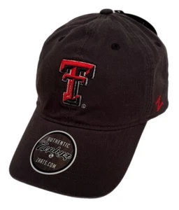 Zephyr NCAA Texas Tech Red Raiders “Scholarship" Curved Bill ADJ “Dad” Hat NWT - Picture 1 of 6