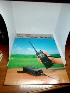 KENWOOD TR-2600E TR-3600E BROCHURE ORIGINALE RADIO HF - Imagen 1 de 4