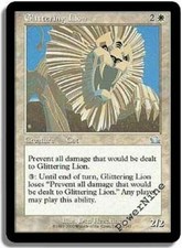 4 Glittering Lion 4x x4 - LP - Prophecy - SPARROW MAGIC - mtg -