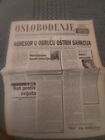 Oslobodjenje Newspaper  27.04.1993 Bosnian War 1992-1995 Year Rarity