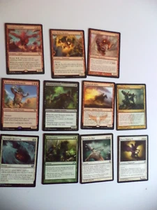 11 x Magic The Gathering Deckmaster Card trading cards lot - Picture 1 of 4