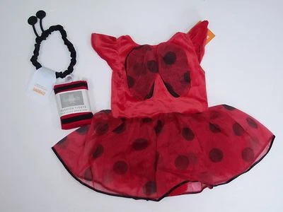 NWT Gymboree 12-18 Months Ladybug Tutu Costume Dress Headband & Tights - Image 1 of 4