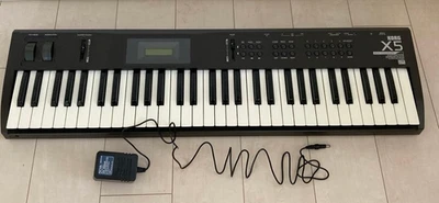 KORG X5 Music Synthesizer Keyboard  61 Key w/ Adapter  Test Completed Working - Image 1 of 4