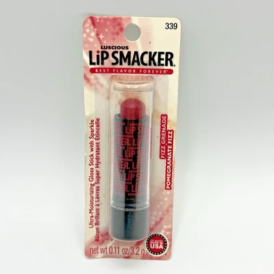 Luscious Lip Smacker Pomegranate Fizz #339 New Lip Gloss Stick Sparkle - Image 1 of 4