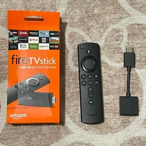 Fire Stick Tv Remote Oem With Alexa Voice Control And Adapter No Firestick - Imagen 1 de 2