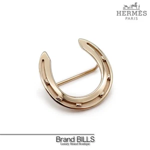 Hermes Fer A Cheval Bufanda Anillo Herradura Metal Dorado - Imagen 1 de 6