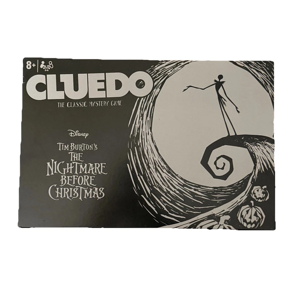 Cluedo The Nightmare Before Christmas Edition Mystery Board Game - Hasbro 2021 - Image 1 of 3