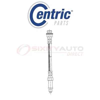 Centric Brake Hydraulic Hose for 1958 Chevrolet Yeoman 3.8L 4.6L 5.7L L6 V8 mo - Изображение 1 из 4