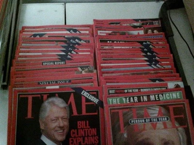 2004 TIME MAGAZINE LOT OF 34 DIFFERENT, WORLD NEWS, POLITICS, TECHNOLOGY, SPORTS - Image 1 of 4