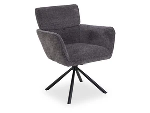 casa NOVA Armlehnstuhl UKU BHT 60x84x60 cm grau - Bild 1 von 4