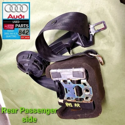 *REAR RIGHT SEAT BELT RETRACTOR* for AUDI A6 OEM 1998-2004 *FREE SHIPPING* - Imagem 1 de 3