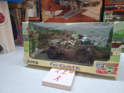 G-Gate Beetle Bailey Jeep with Characters New in Box Damage Box Rare HTF - Image 1 of 4